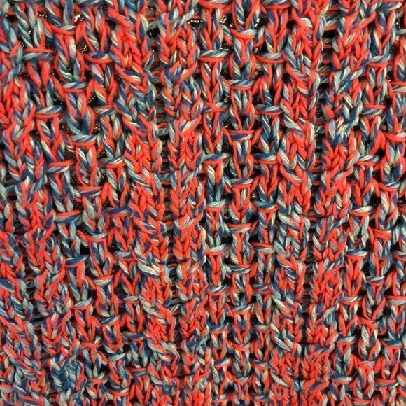 Eye catching Maison Scotch Multicolor Zip Sleeve Cotton Blend Sweater. - Picture 6 of 16